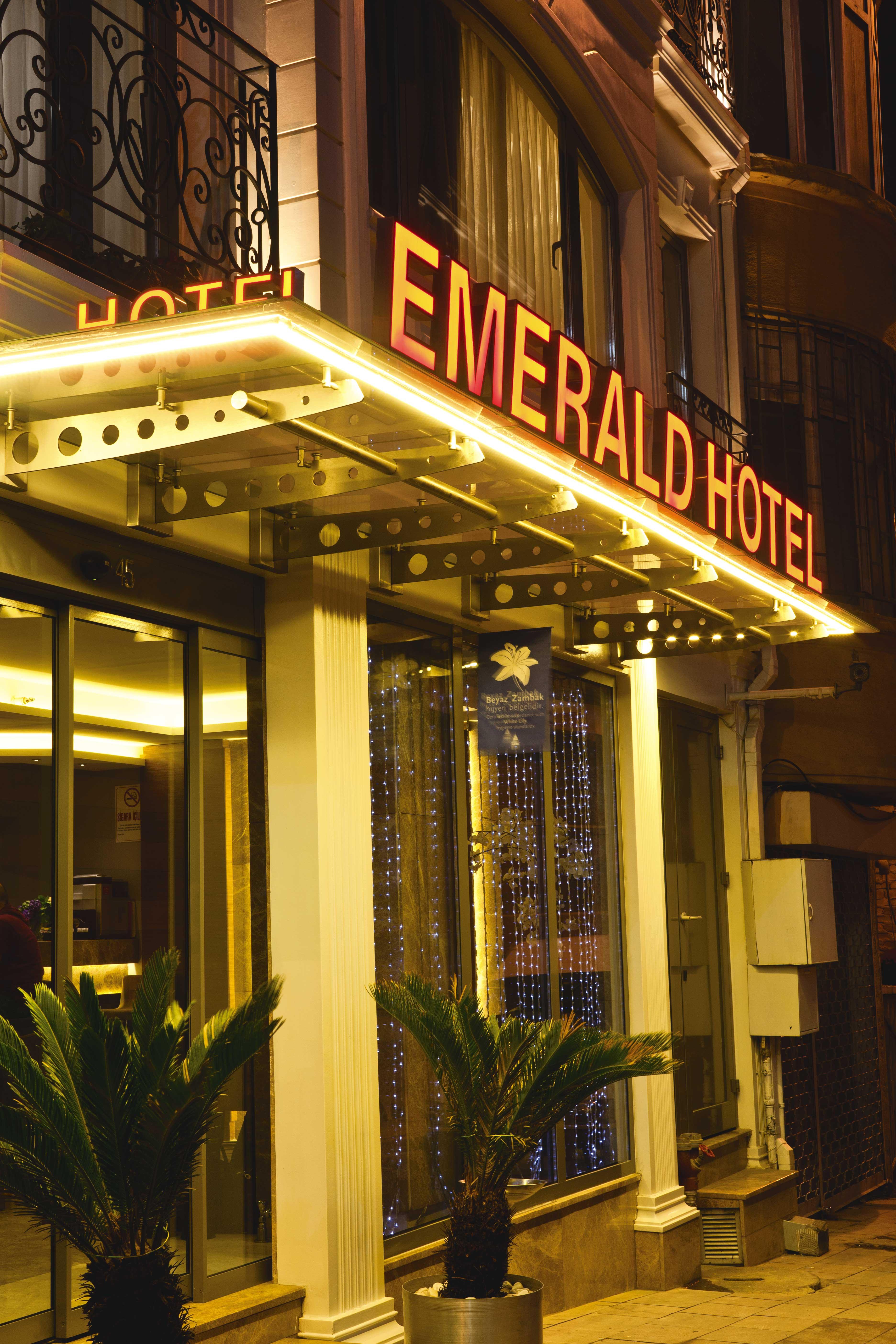 Emerald Hotel Istanbul Exterior foto