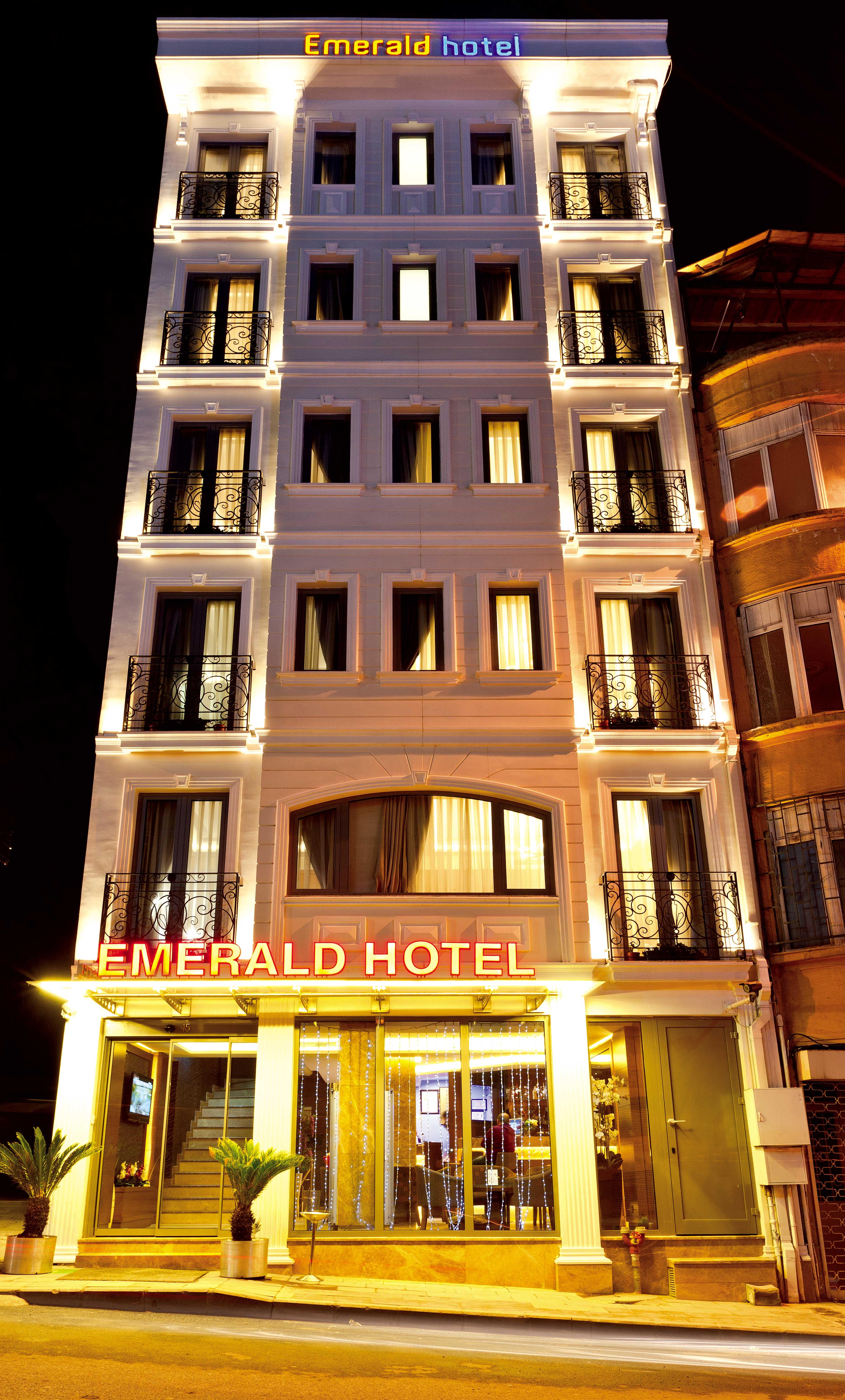 Emerald Hotel Istanbul Exterior foto